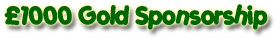 £1000 Gold Sponsorship