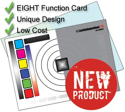 White Balance Card, Grey Exposure, Warm cards